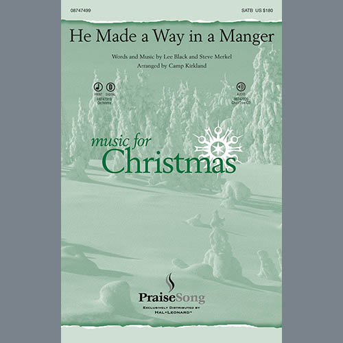 cover: He Made A Way In A Manger, Camp Kirkland, Chor