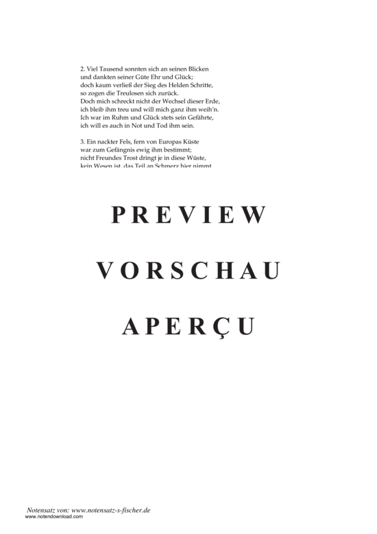 Product gallery: Page 4 of 4 Bertrands Abschied , , Piano and Voice
