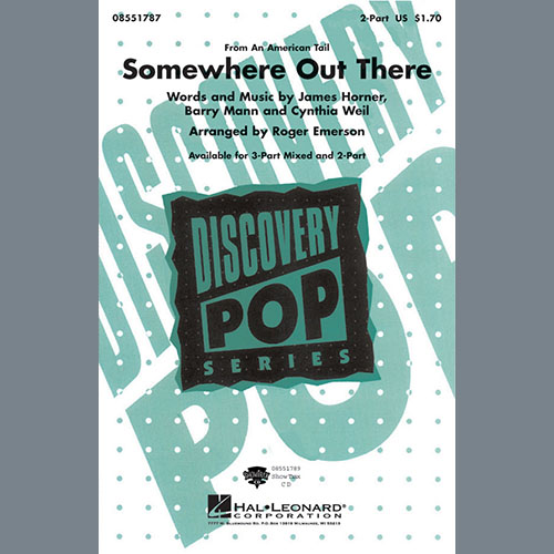 cover: Somewhere Out There (from An American Tail) (arr. Roger Emerson), Linda Ronstadt & James Ingram, Chor