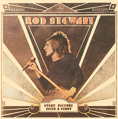 cover: Maggie May, Rod Stewart, Laute