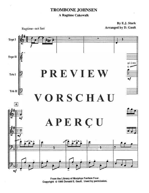 Produktgalerie: Seite 3 von 11 Trombone Johnsen, , Blechbläser Quartett