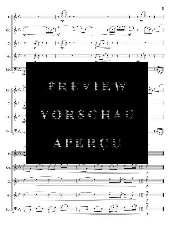 Produktgalerie: Seite 9 von 11 To the Middle and Back, , (Holzbläser Quintett)