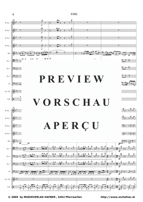 Product gallery: Page 9 of 11 EMIL - In die Fremde heimkehren, , (Brass Ensemble)