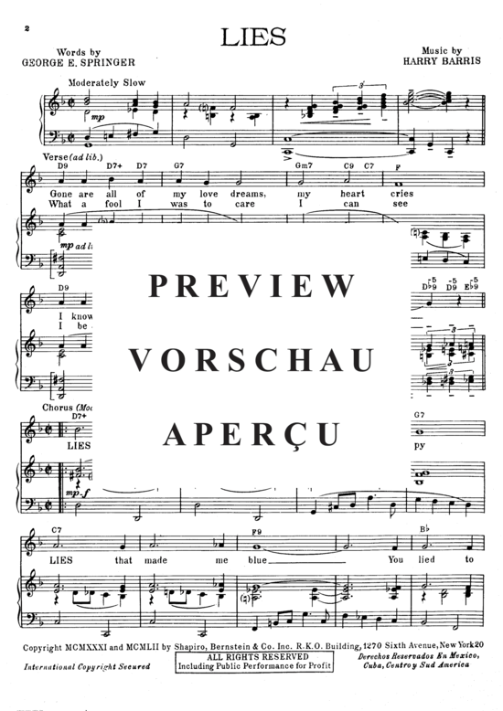 Produktgalerie: Seite 3 von 8 Lies , Crosby, Bing, Klavier und Gesang