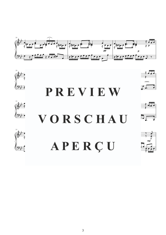 Product gallery: Page 4 of 8 Fantasia BWV 1128, , Solo Piano