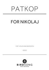 Produktbild zu: for Nikolaj