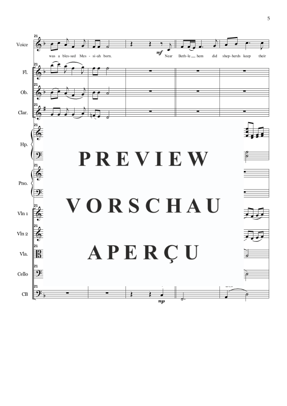 Produktgalerie: Seite 8 von 11 Wexford Carol, , Solo Gesang und kleines Orchester