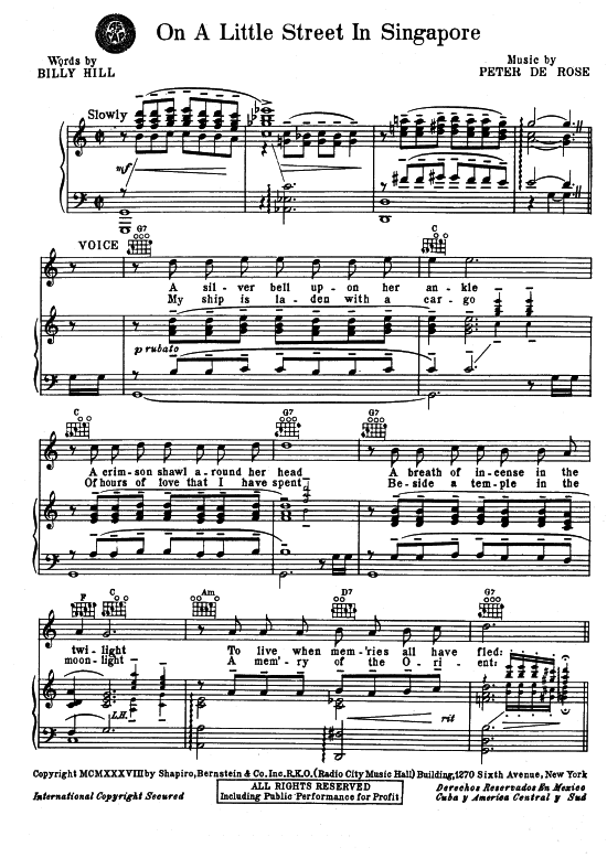 Produktbild zu: On A Little Street In Singapure  Frank Sinatra Glenn Miller Bert Kaempfert 