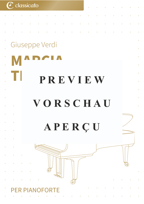 gallery: Marcia trionfale - Versione semplificata, , (Klavier Solo)