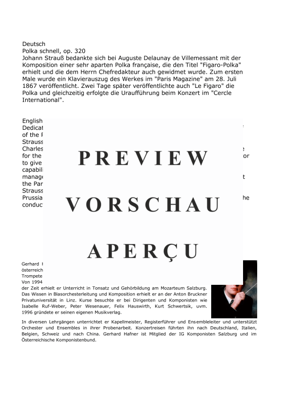 Product gallery: Page 3 of 11 Figaro-Polka, , (large wind orchestra)