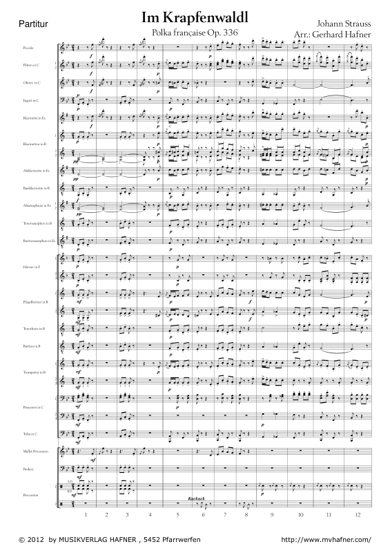 gallery: Im Krapfenwaldl, , (Großes Blasorchester)