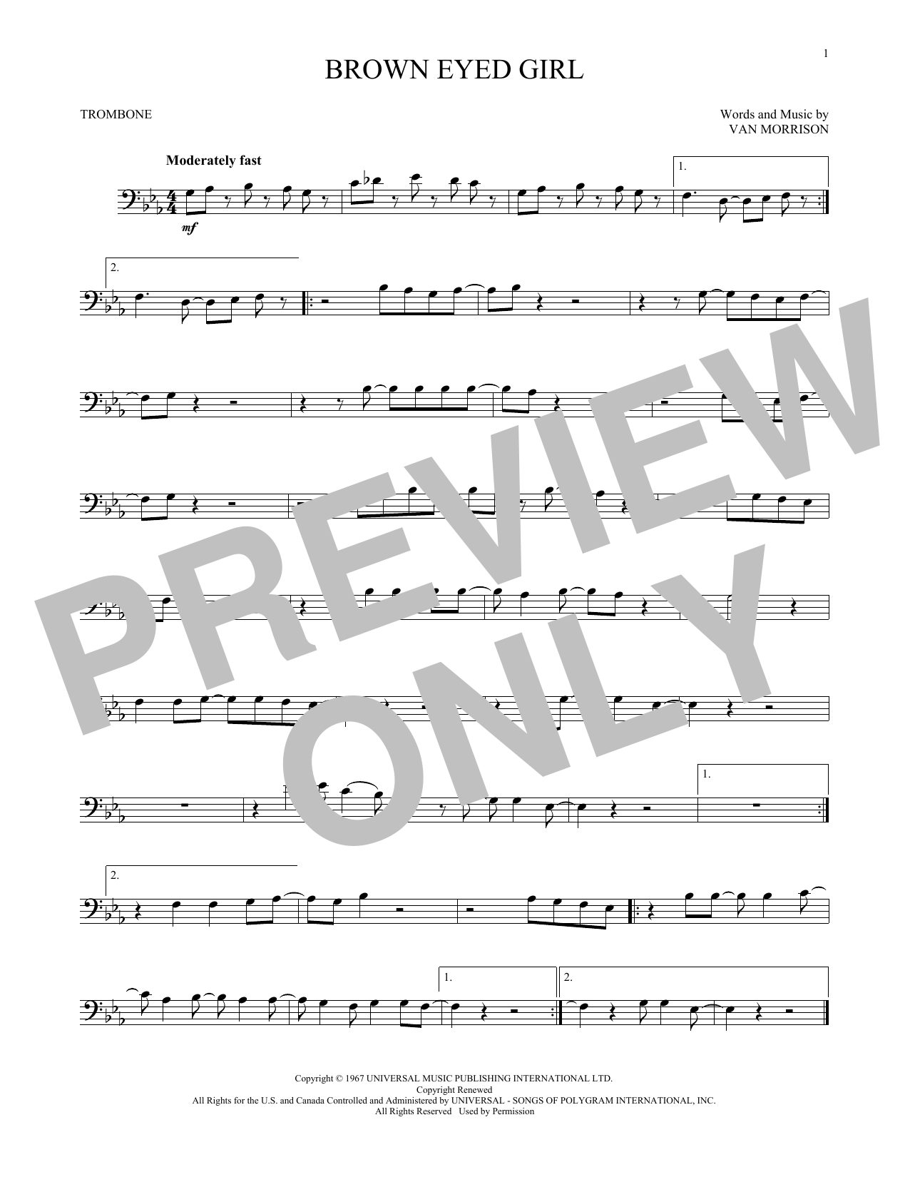 Product gallery: Page 1 of 1 Brown Eyed Girl, Van Morrison