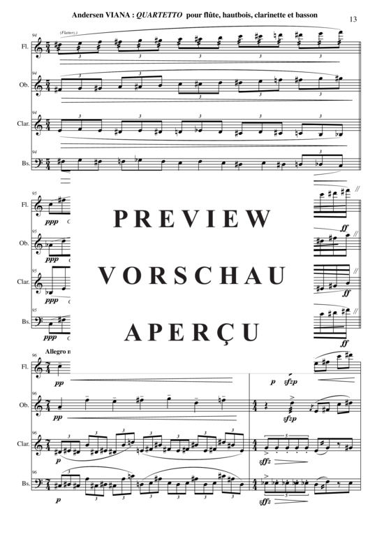 Product gallery: Page 14 of 21 Quartet , , (Woodwind Quartet)