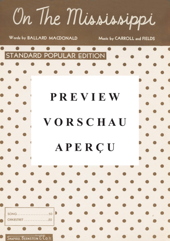 Produktgalerie: Seite 2 von 8 On The Mississippi , Murray, Billy  , Klavier und Gesang