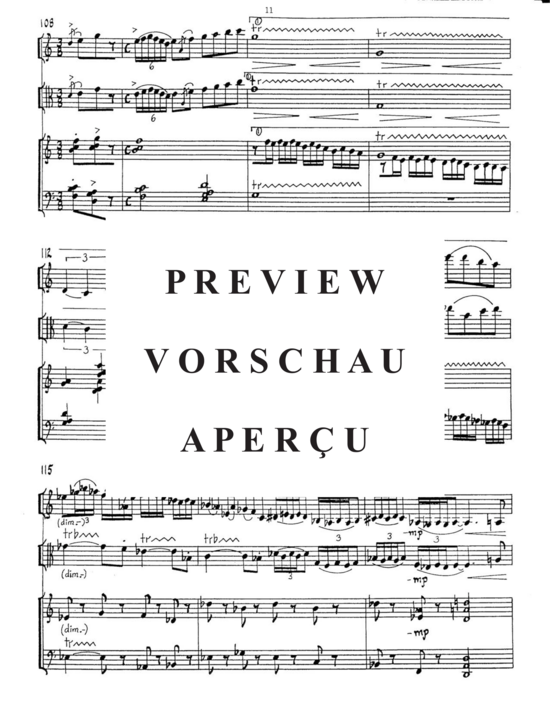 Product gallery: Page 15 of 21 Reverie , , (clarinet, viola and piano)