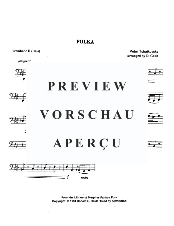 Produktgalerie: Seite 9 von 10 Polka, , BlechblÀserquartett