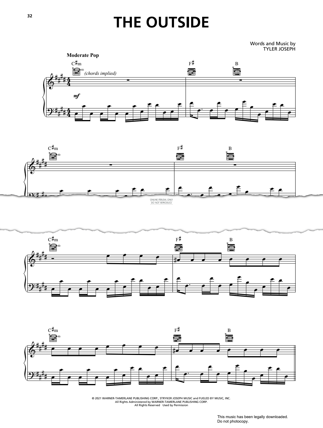 gallery: The Outside, Twenty One Pilots