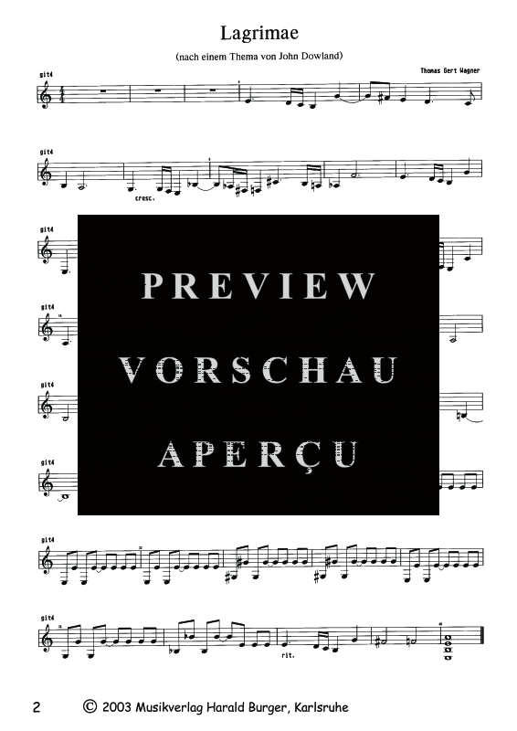 Produktgalerie: Seite 3 von 5 Concertino für 4 Gitarren, , Quartett Gitarre - Gitarre 4