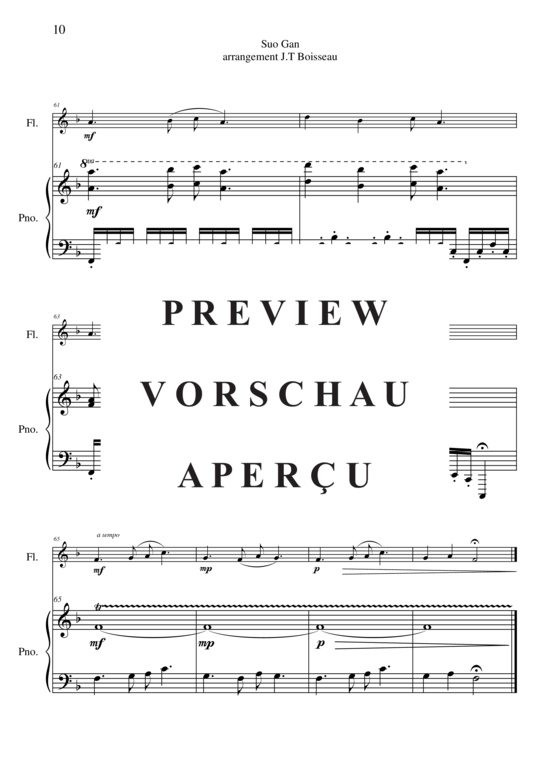 Product gallery: Page 11 of 14 Suo Gan , , (flute + piano)