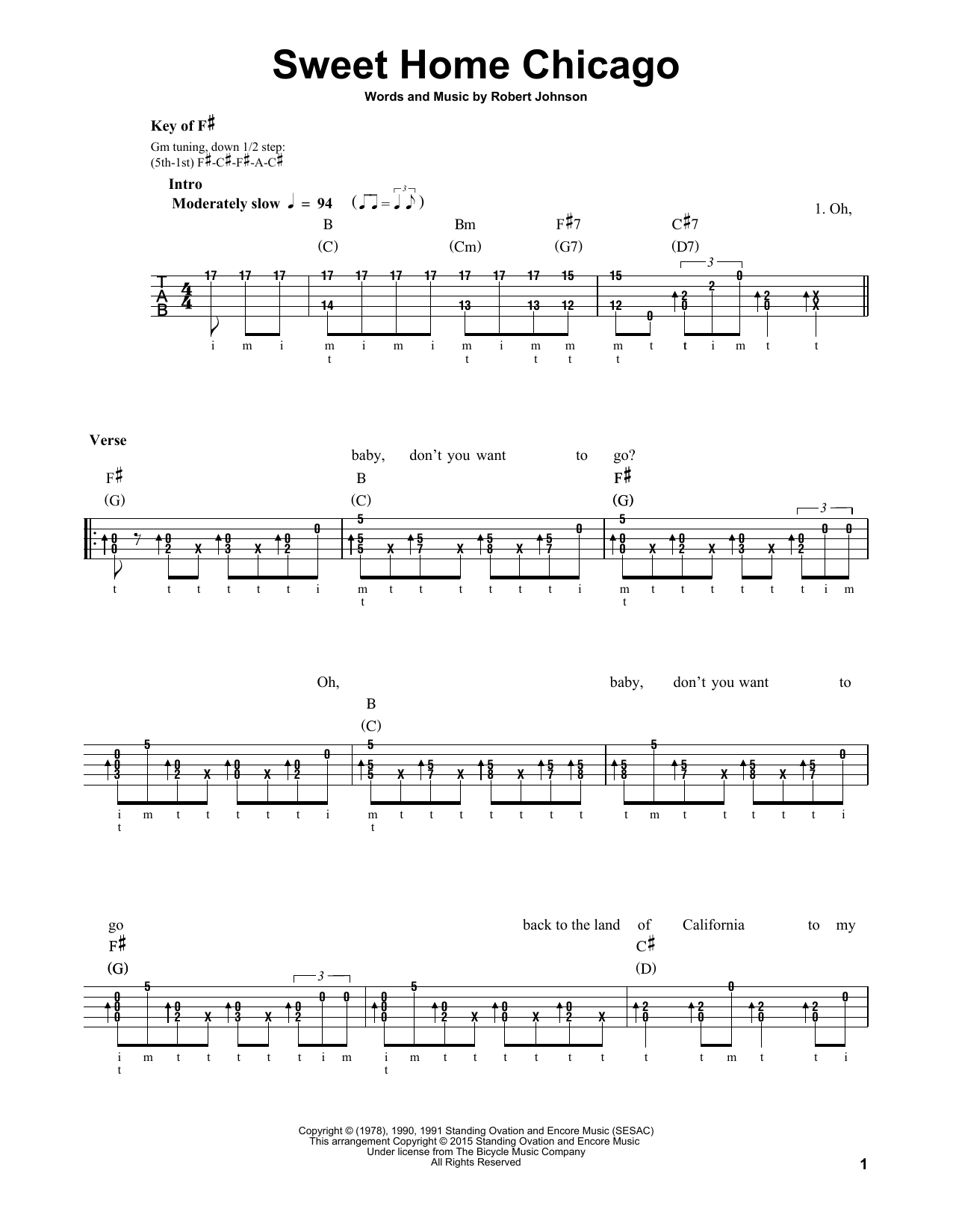 Produktgalerie: Seite 1 von 1 Sweet Home Chicago, Robert Johnson, Banjo