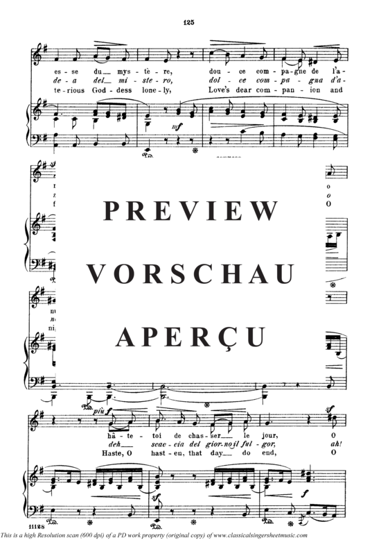 Product gallery: Page 7 of 8 O notte dea del mistero, Parisotti, Alessandro, Medium Voice and Piano