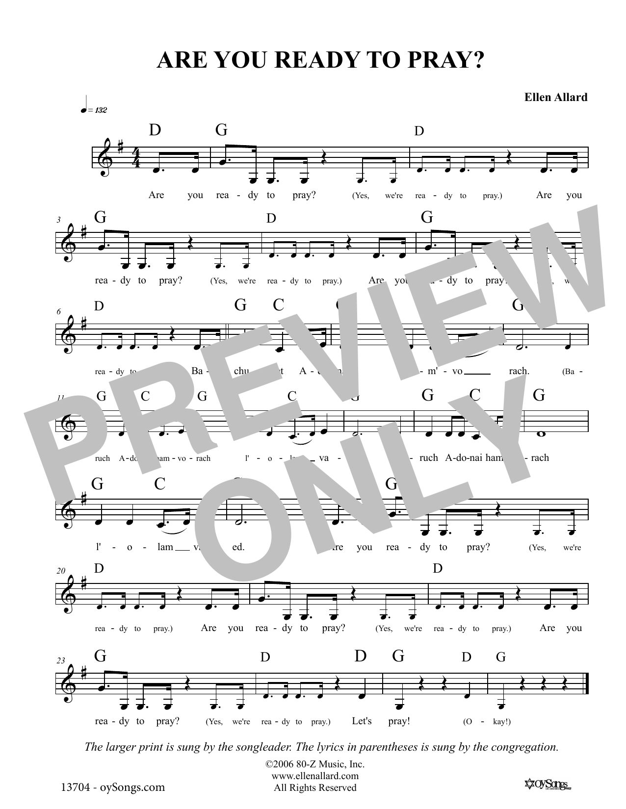 Product gallery: Page 1 of 1 Are You Ready To Pray, Ellen Allard