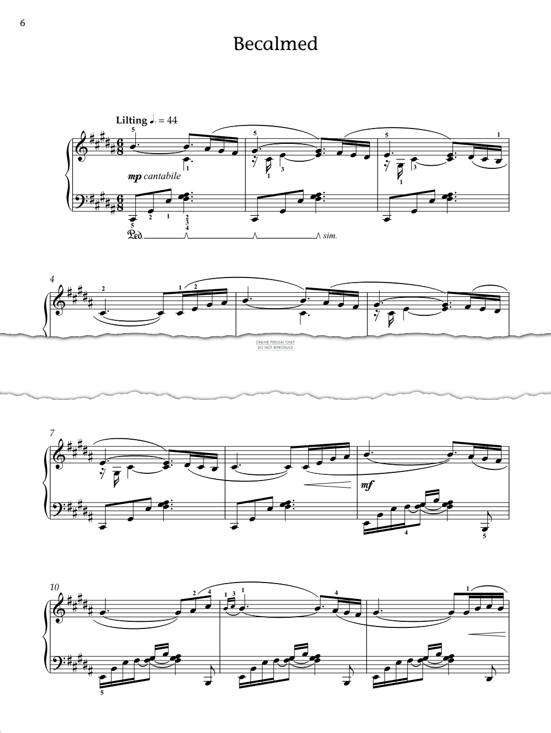Produktbild zu: Becalmed