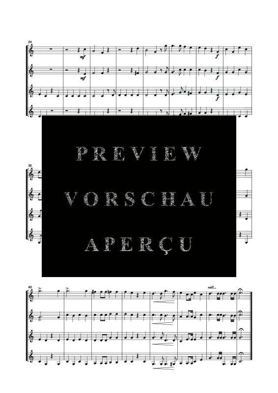 gallery: Feierliche Intrada, , (Horn Quartett)