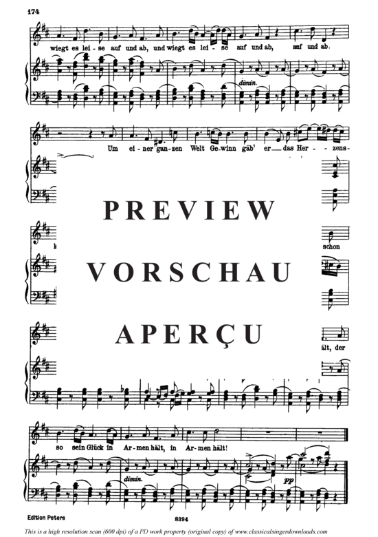 gallery: Der Vater mit dem Kinde D.906 , , (Gesang hoch + Klavier)