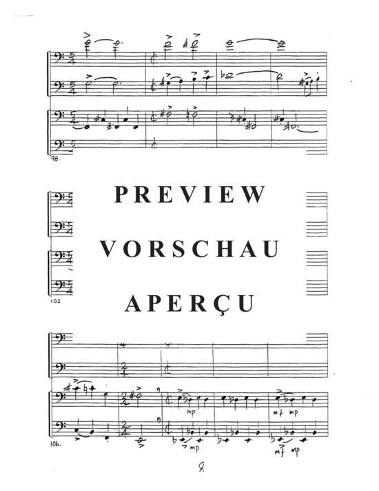 Product gallery: Page 12 of 21 Dances: Four Tubas , , (Tuba Quartett EETT)