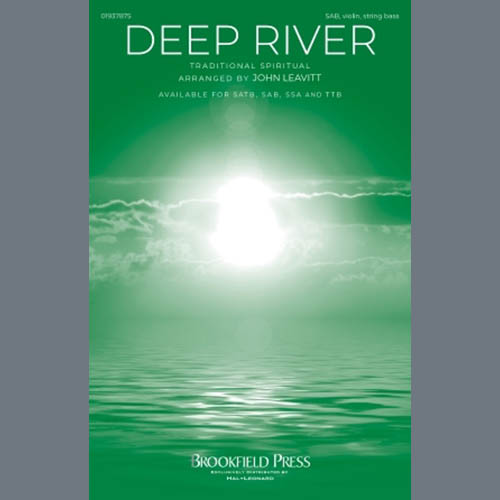 Produktbild zu: Deep River (arr. John Leavitt)
