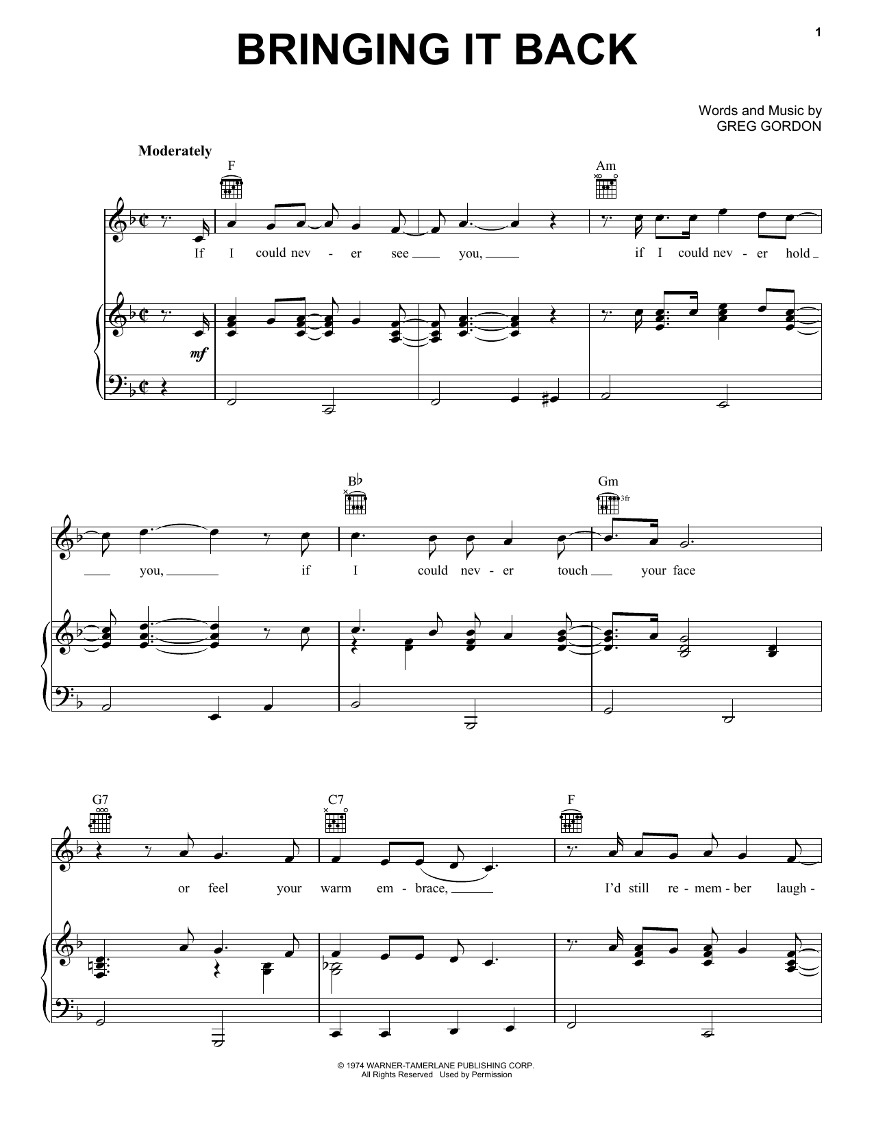 Produktgalerie: Seite 1 von 1 Bringing It Back, Elvis Presley, Gesang, Gitarre, Klavier