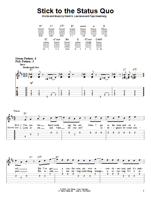 Product gallery: Page 1 of 1 Stick To The Status Quo, High School Musical