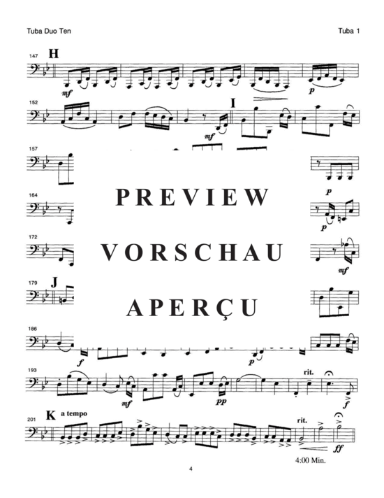 Produktgalerie: Seite 20 von 21 Concert Duets Vol. 2 , , (Tuba Duett)