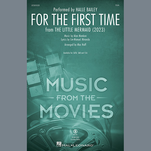 Product picture to: For The First Time (from The Little Mermaid) (2023) (arr. Mac Huff)