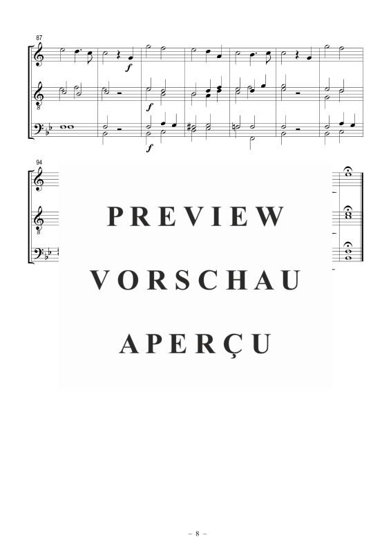 Produktgalerie: Seite 9 von 9 Der Herr hat des Tages verheißen seine Güte, , Posaunenchor