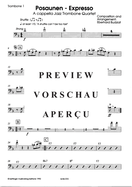 Product gallery: Page 9 of 16 Posaunen-Expresso , , (4x trombones)