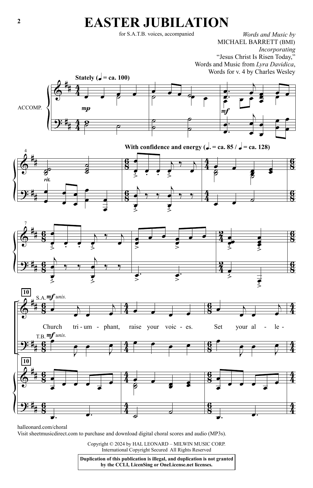 Produktbild zu: Easter Jubilation