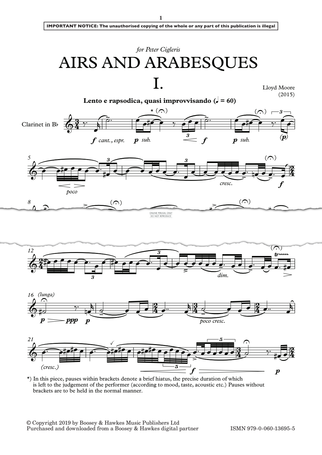 Produktbild zu: Airs and Arabesques