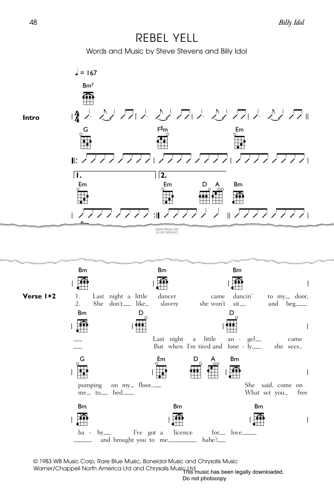 Product gallery: Page 1 of 1 Rebel Yell, Billy Idol