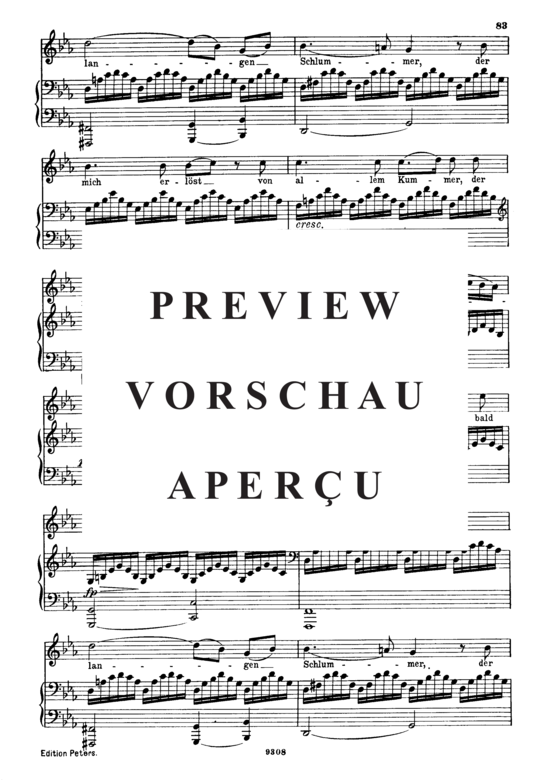 gallery: Nachstück D.672 , , (Gesang hoch + Klavier)