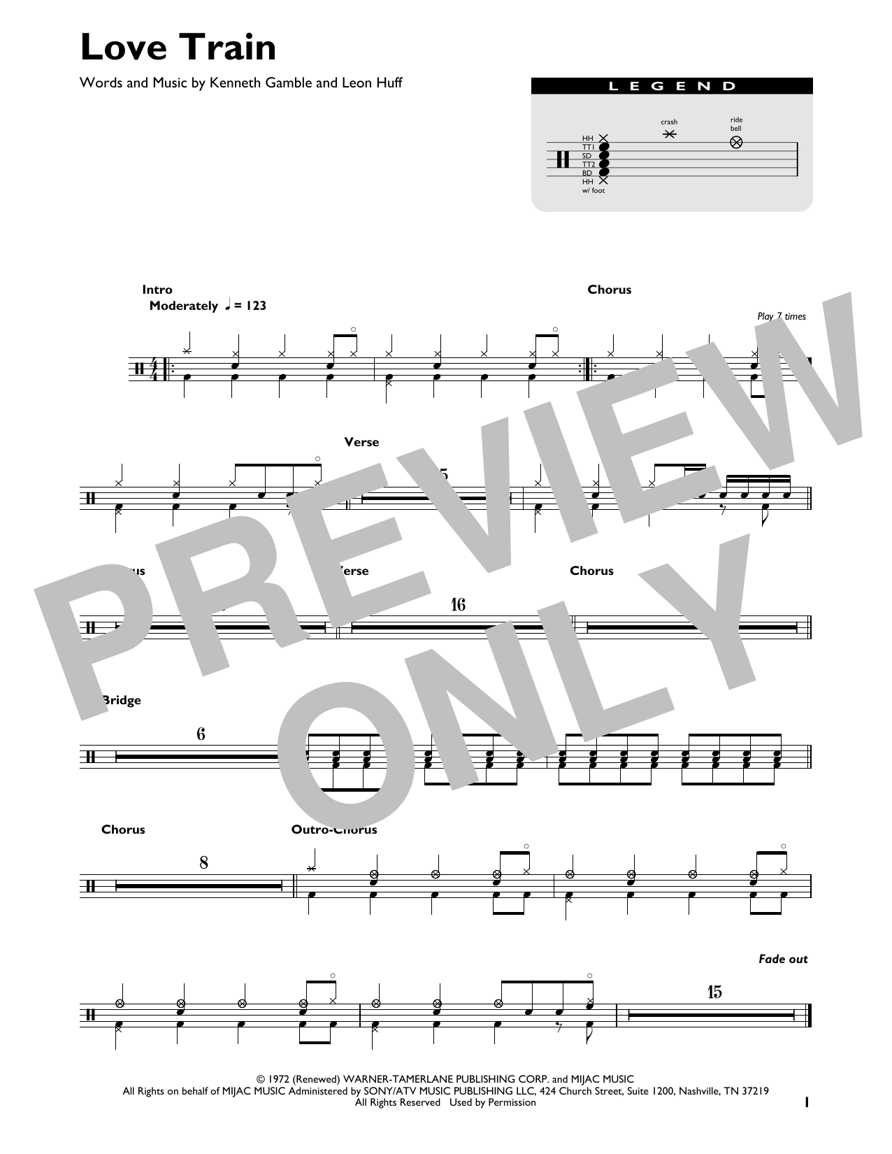 Product gallery: Page 1 of 1 Love Train, O'Jays