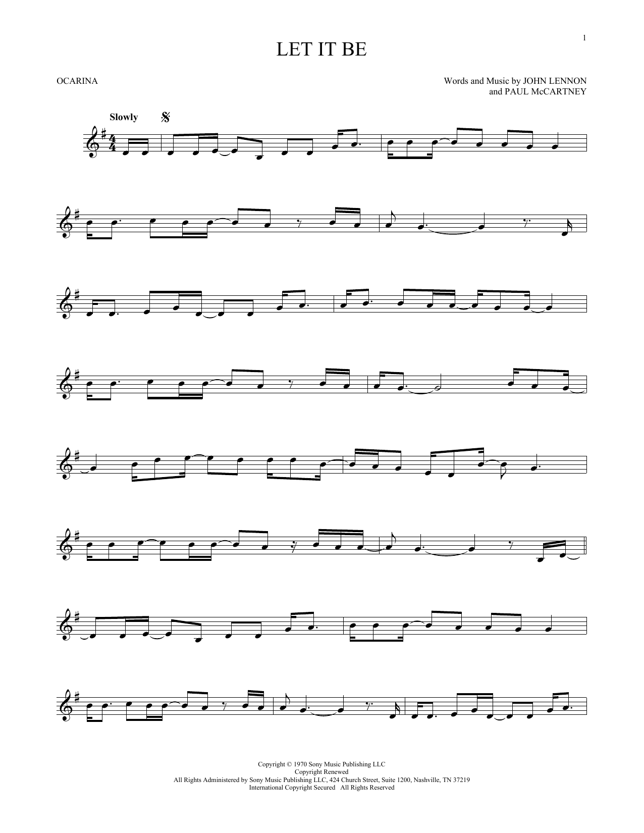 Product gallery: Page 1 of 1 Let It Be, The Beatles