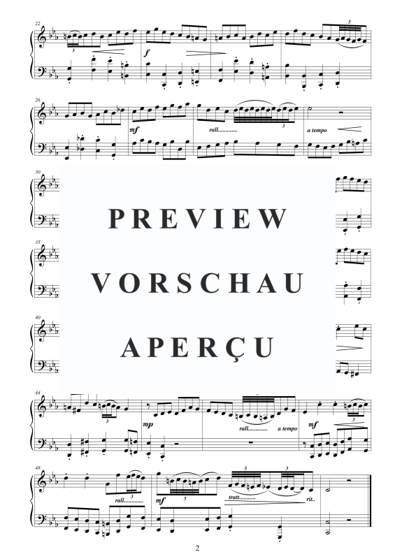 Produktgalerie: Seite 3 von 3 Fantasia in C-Moll BWV 919, , Klavier Solo