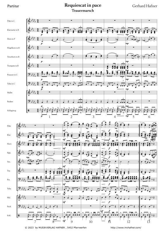 gallery: Requiescat in pace, , (large wind orchestra)