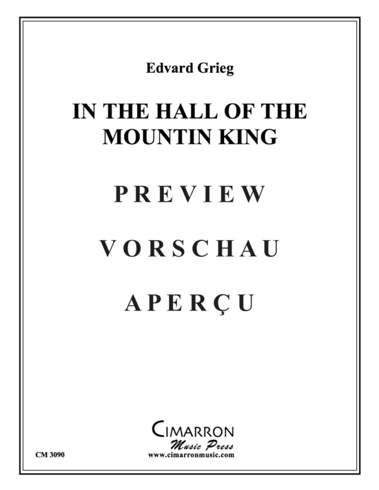 gallery: In der Halle des Bergkönigs (In the Hall of the Mountain King) , ,  (Blechbläserquintett)