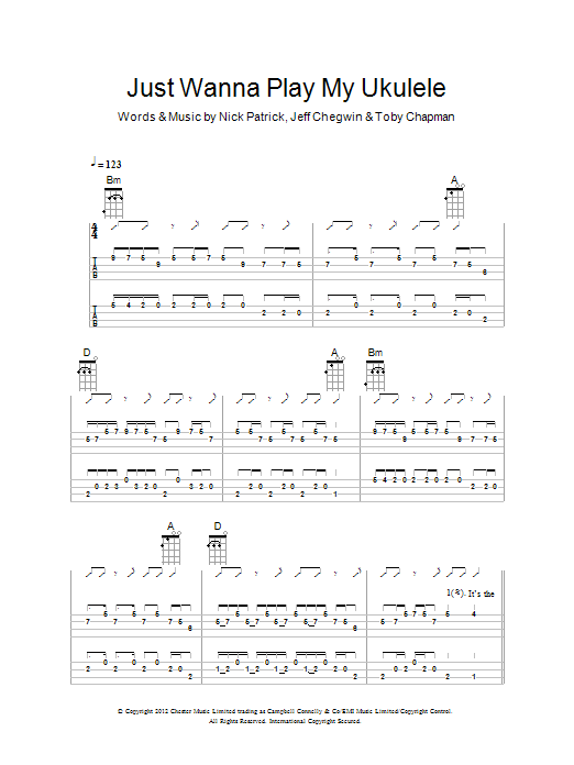 Product gallery: Page 1 of 1 Just Wanna Play My Ukulele, The Ukuleles