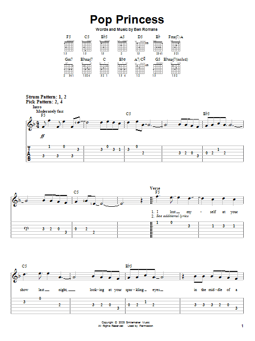 Product gallery: Page 1 of 1 Pop Princess, The Click Five