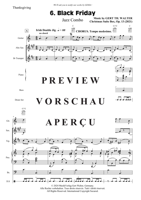 Produktgalerie: Seite 2 von 15 Black Friday , , (Jazz Combo Band + Trompete in B, Alt Saxophon)