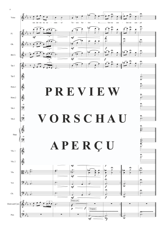 Product gallery: Page 11 of 11 Return to Sorrento, , Solo Voice and Small Orchestra